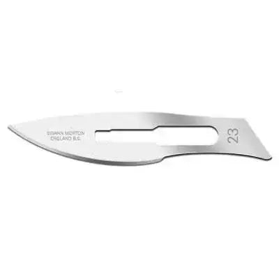 Swann Morton Carbon Steel Surgical Blade | No. 23 | Pack of 100 - Nature's Blends