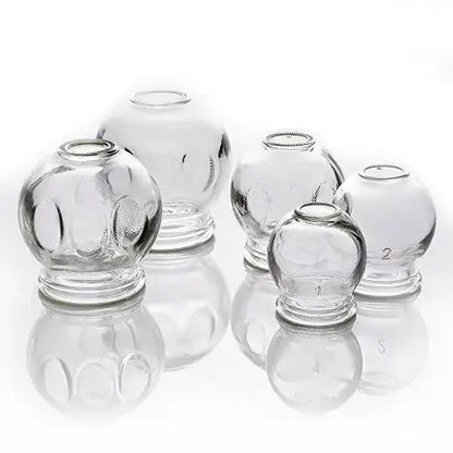 Fire Glass Cupping Set (5 Cups) - Nature's Blends