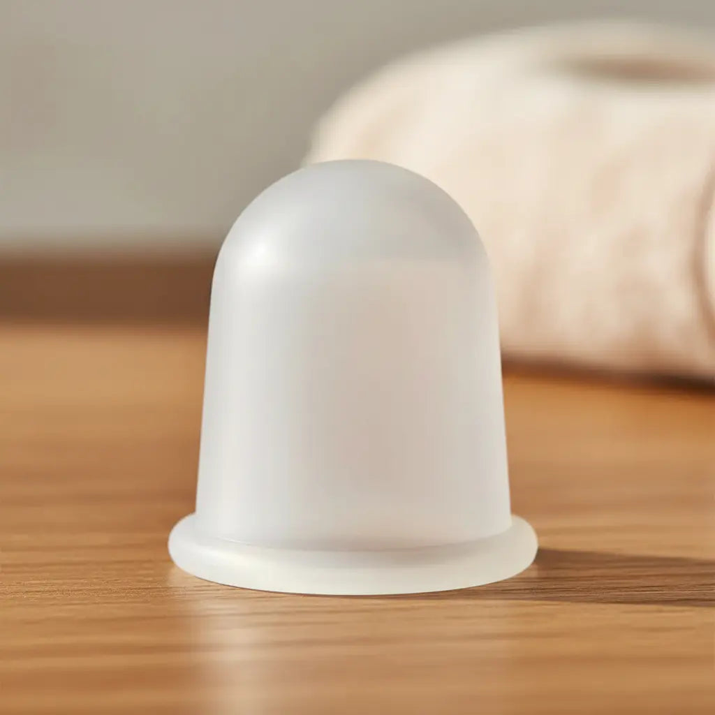 Anti-Cellulite Silicone Cup Large - Wood