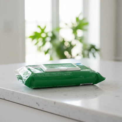 Antiseptic Wipes in Kitchen Setting