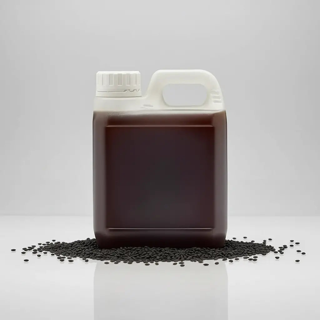 Black Seed Oil 1L Packshot Larger
Black Seed Oil 1L Bathroom Setting

Black Seed Oil (1L) Refill

Black Seed Oil (1L) Refill, 1 Bottle
