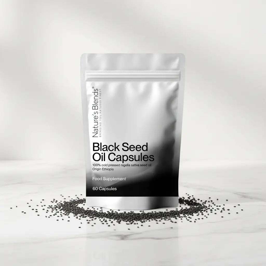 Nature's Blends Black Seed Oil Capsules 500mg — 60 Capsules UK