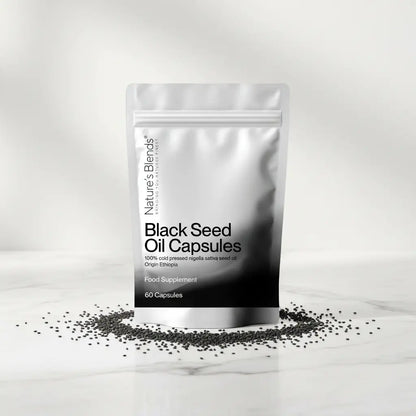 Nature's Blends Black Seed Oil Capsules 500mg — 60 Capsules UK