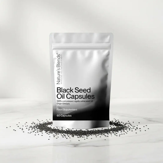 Nature's Blends Black Seed Oil Capsules 500mg — 60 Capsules UK