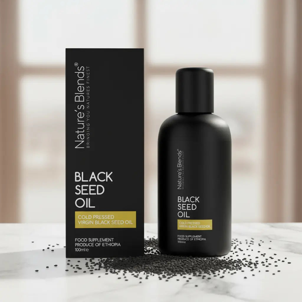 Nature's Blends Black Seed Oil 100ml — Cold-Pressed Ethiopian Nigella Sativa