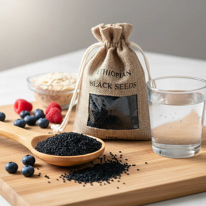 Black Seeds Original Kitchen Larger

Black Seed (100g) Premium Ethiopian, 1 Bag
