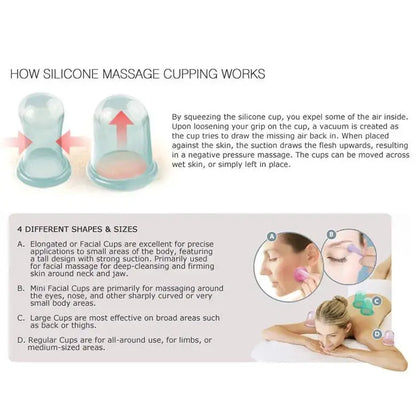Silicone Cups (4pc Body Set) - Nature's Blends