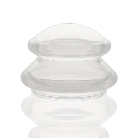 Round silicone cups