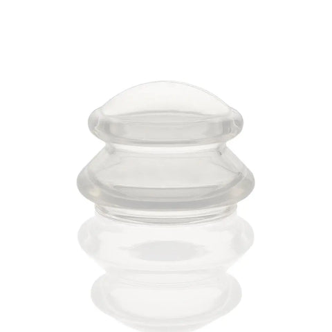Round silicone cup
