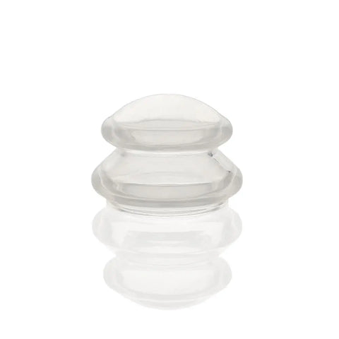 Round silicone cup
