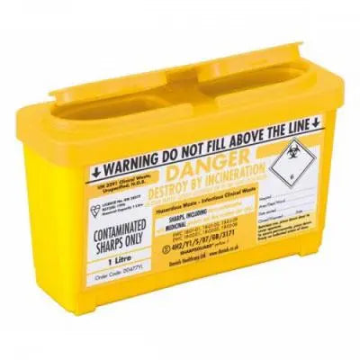Sharps bin