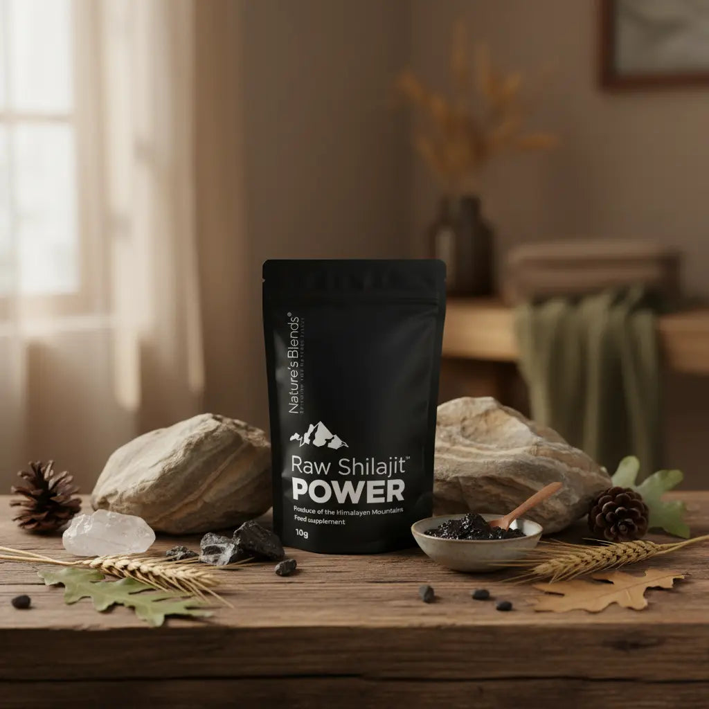 Nature's Blends Raw Shilajit Power 10g Himalayan lifestyle – supplement UK