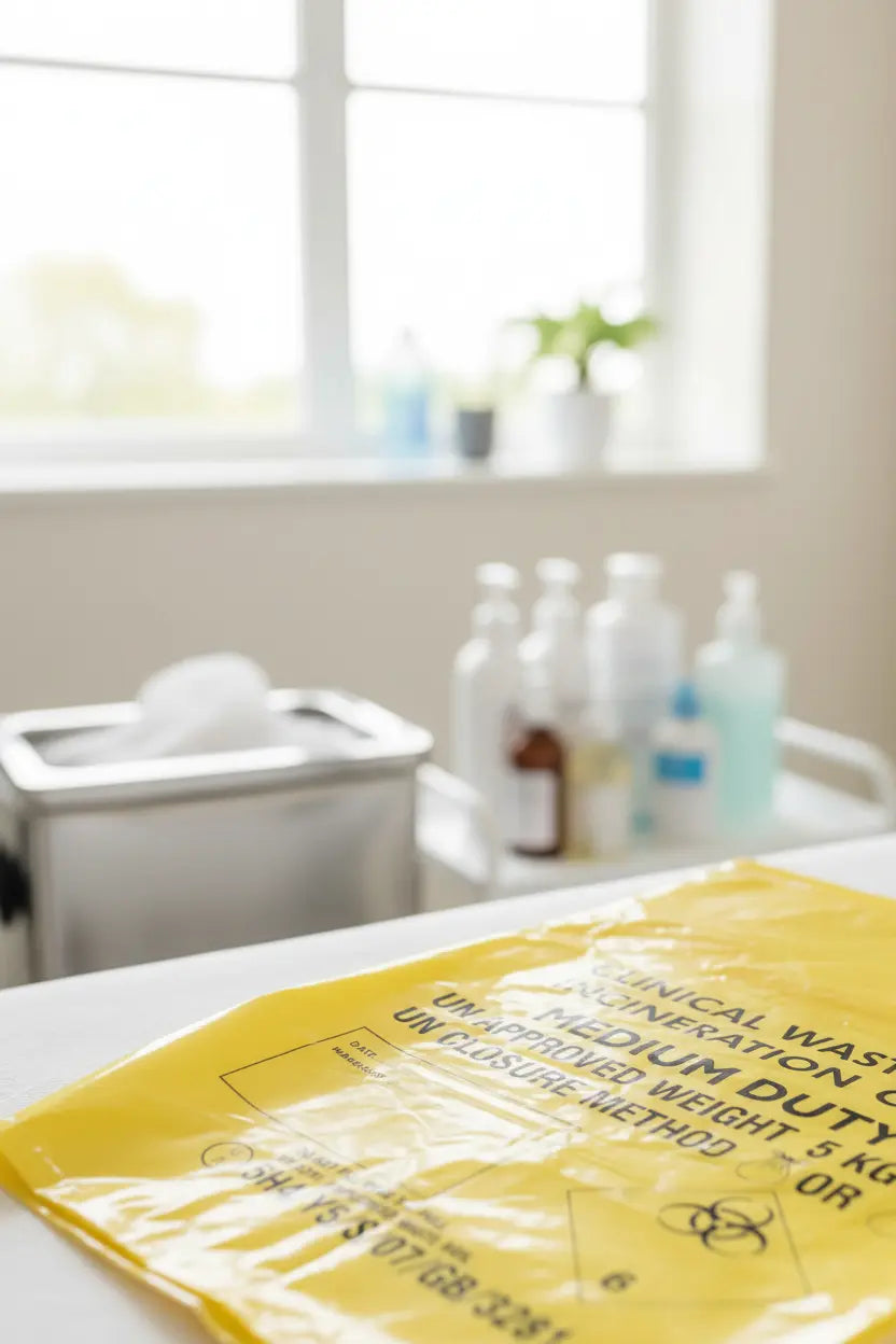 Yellow Clinical Waste Sack - Treatment Room